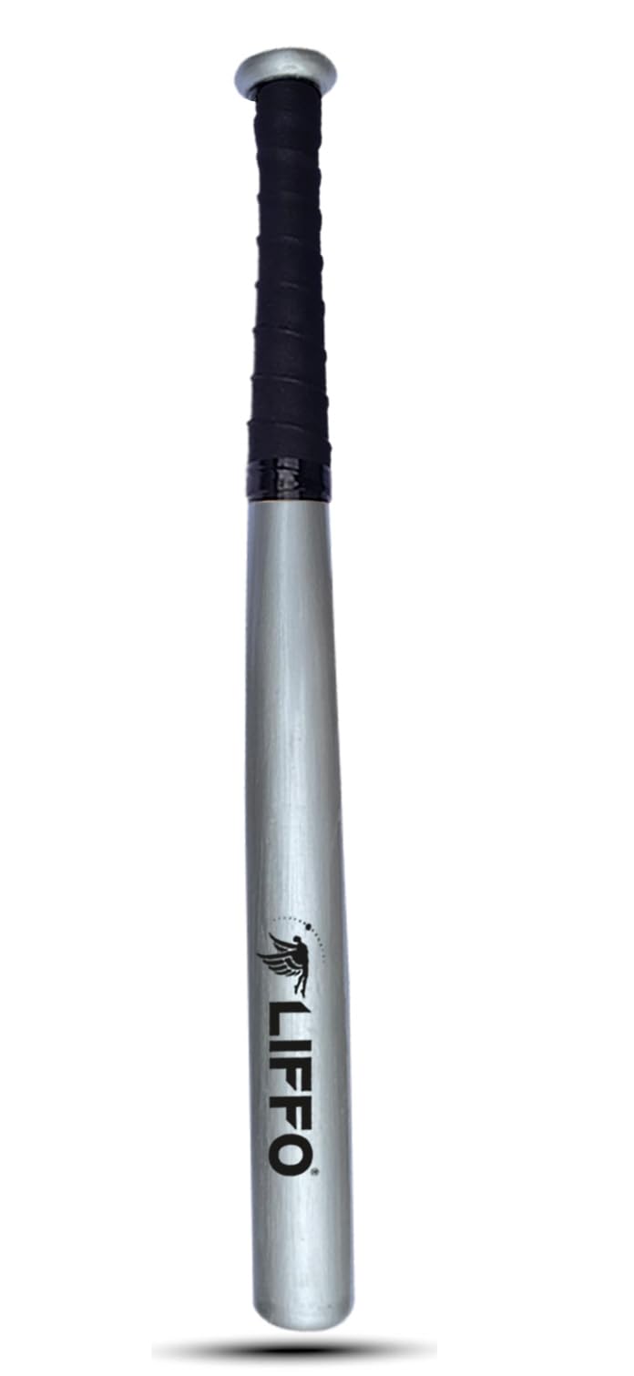 Liffo Baseball Bat Wooden Heavy Duty For Self Defences (Silver) (B0D589HYH2) Amazon Price History, Amazon Price Tracker