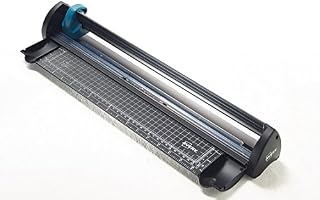 Avery A3 A3CT Compact Trimmer Paper Cutter, Black and Teal