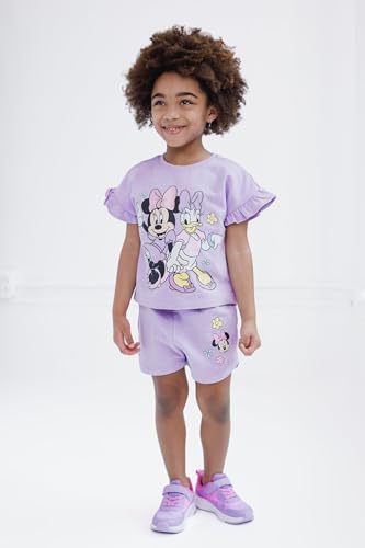 Image of Disney French Terry T-Shirt and Shorts Outfit Set Infant to Big Kid Sizes (12 Months - 14-16)