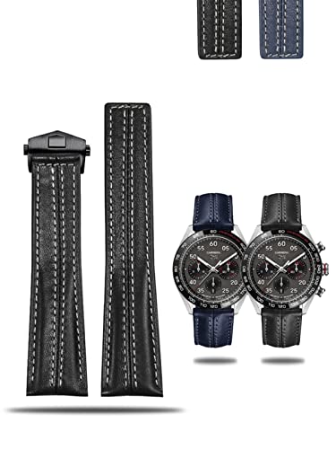 Correa de reloj de cuero genuino para lucir tu TAG Heuer 2