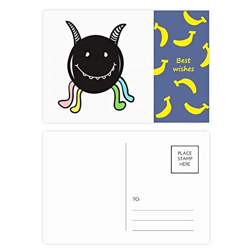 Jeu de cartes postales Alien Monstre par DIYthinker : lot de 20 cartes de remerciement 14x10cm