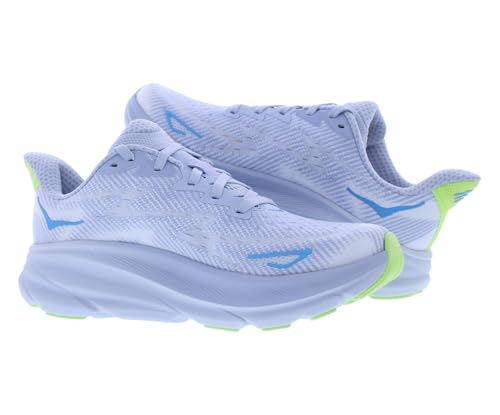 HOKA HOKA Clifton 9 Womens Shoes Size 7.5, Color: Gull/Sea Ice