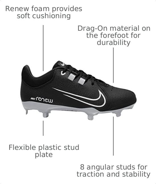 Image of Nike Women's Hyperdiamond 4 Pro Metal Fastpitch Softball Cleats