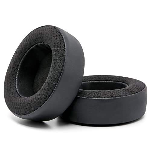 Image of WC Freeze Virtuoso - Hybrid Fabric Cooling Gel Replacement Earpads for Corsair Virtuoso Gaming Headset, Made by Wicked Cushions, Improved Durability, Thickness and Sound Isolation | (Black)