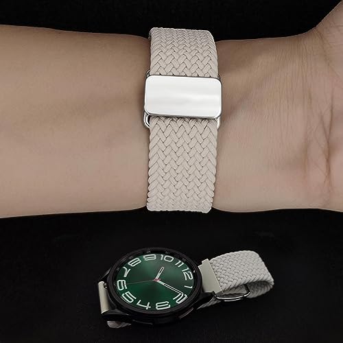 Correa trenzada de nylon 20mm para Garmin Vivoactive miniatura 6