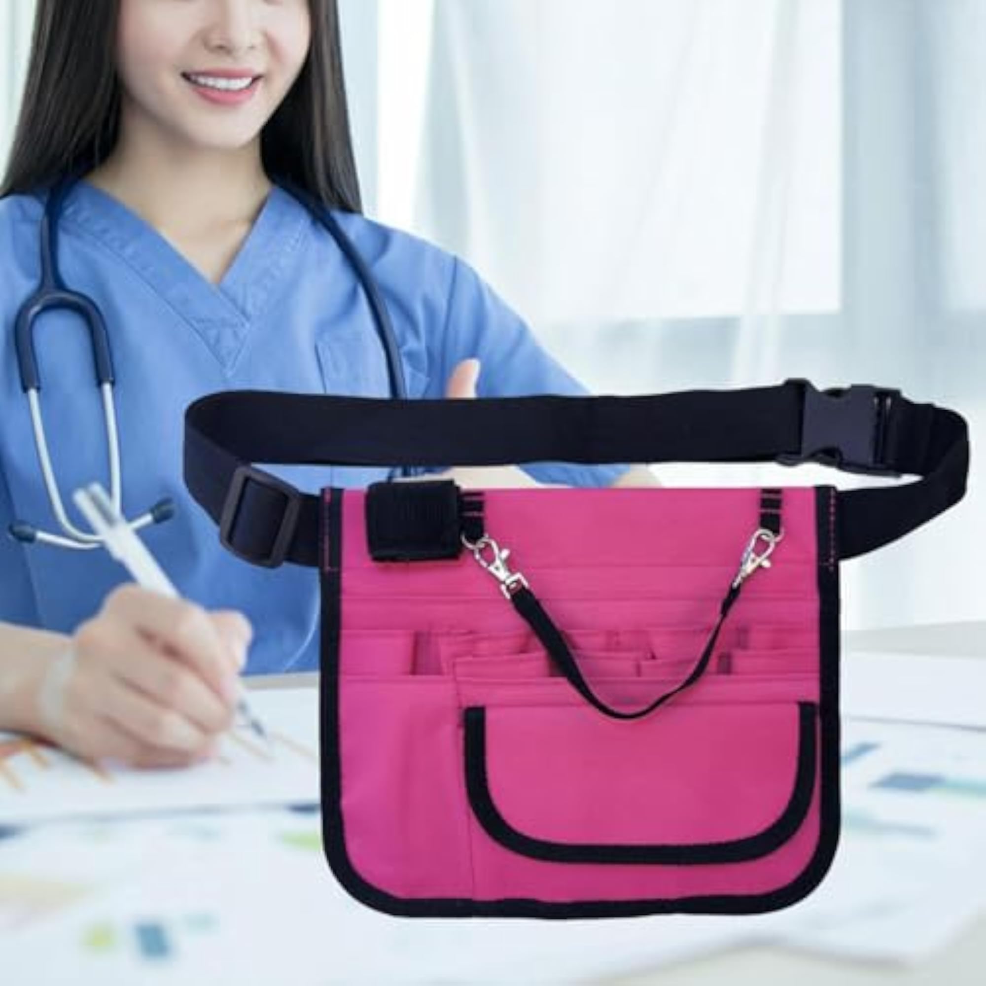 Nurses Adjustable Pouch Waist Bag Tool Case