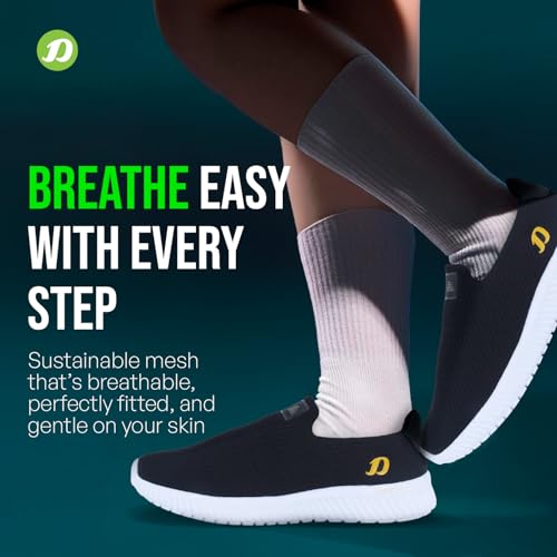 Image of DOCTOR EXTRA SOFT Memory Foam Mens Running Shoe | Sports,Gym,Training,Walking,Jogging,Casual | Lightweight & Comfortable | Loafer Sneakers Lace-Up Athletics Moccasins Slipon for Gent's & Boy's D-2002