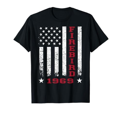 Jersey Style Firebird 69 1969 Old School Muscle Cars T-Shirt