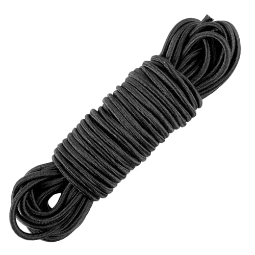 Cuerda Elastica 3Mm Negra Marca Teaaha