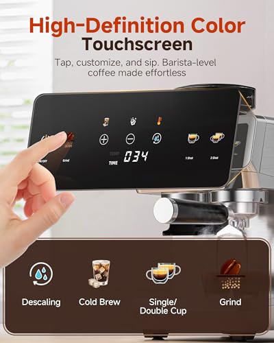 Semi-Automatic Espresso Machine with Wand