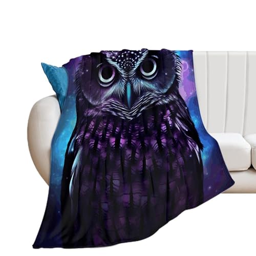 Couverture microfibre de luxe violette au toucher ultra doux - 2