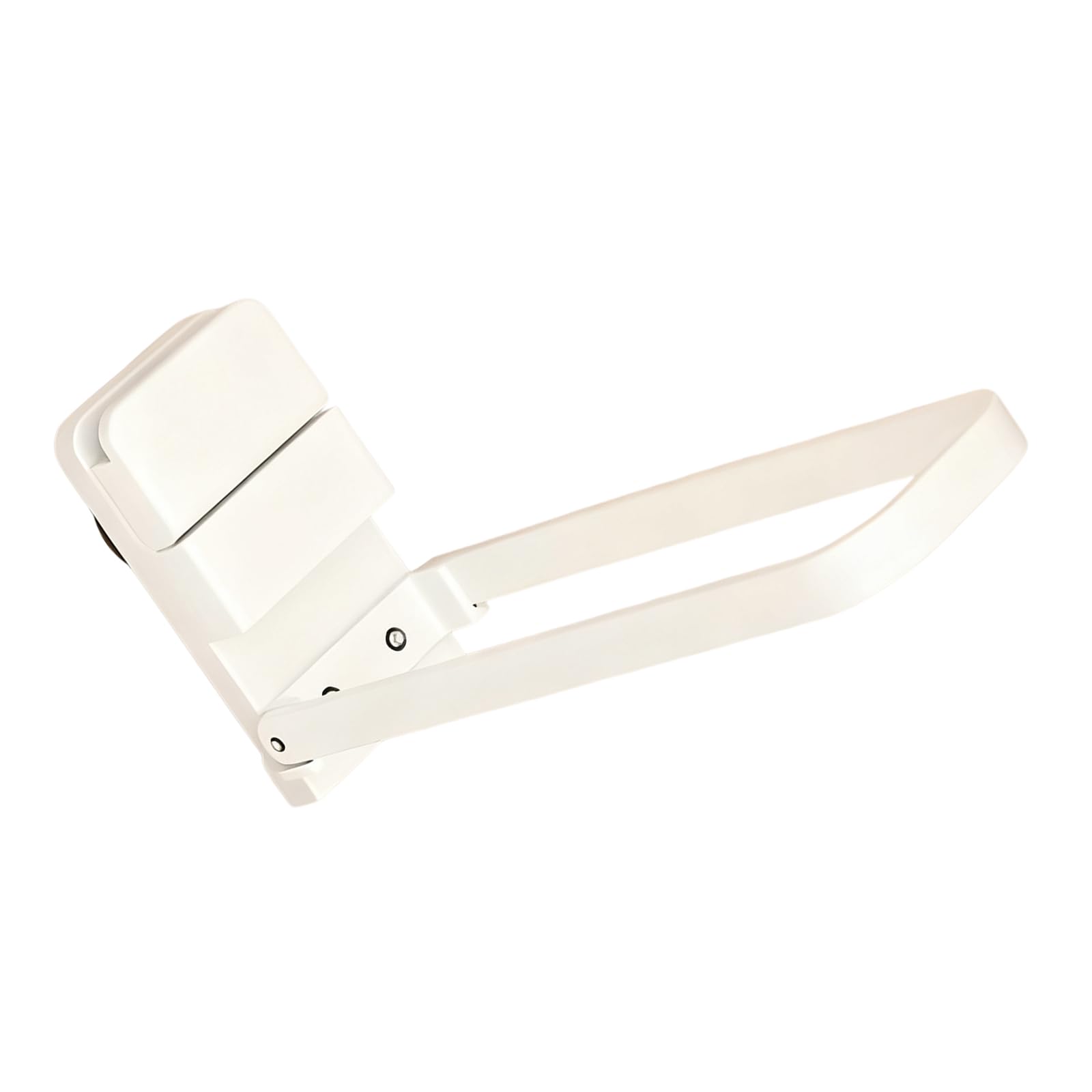 Rustproof Waterproof Foldable Towel Rack with Strong Suction Cups Metal Hanger for Bathroom Kitchen Wall Storage Multipurpose Suction Storage Solution