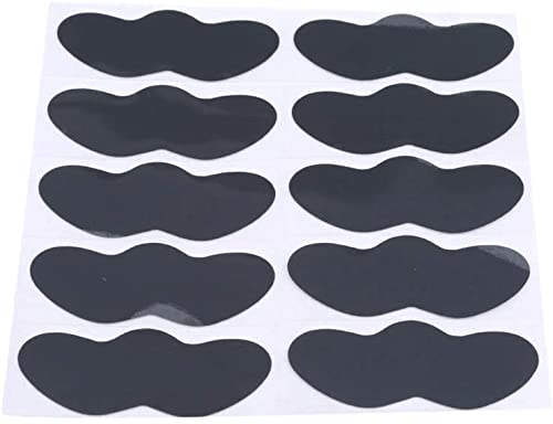 Juego de 10 tiras nasales de limpieza profunda para eliminación de puntos negros en piel grasa, color negro