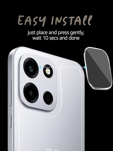 Image of Lensarmor Compatible with OnePlus Nord 6 Silver Camera Lens Protector (1 Pack) - Premium 9H Tempered Glass, Military-Grade Protection, Ultra-Clear Transparency & Case-Friendly Design
