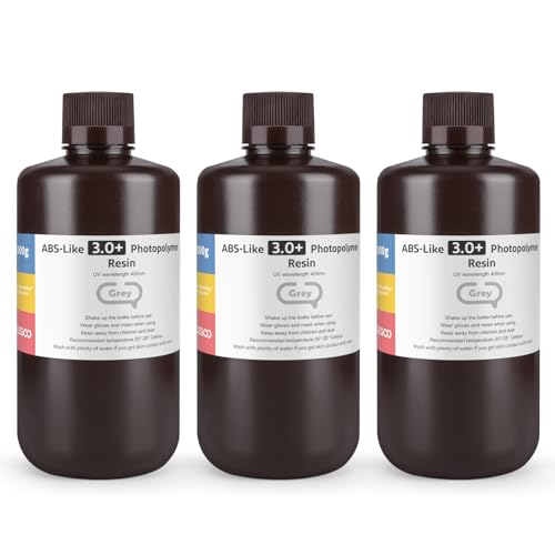 ELEGOO Upgraded ABS Like 3.0 PLUS Resin Grey 3000g