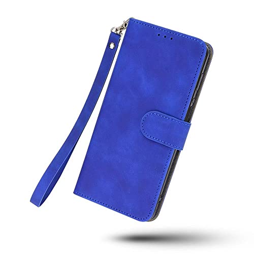FTRONGRT Funda para OPPO A73 2020, PU Cuero Flip Folio Carcasa, Cierre Magnético, Stand Función, Ranura de Tarjeta, Funda para OPPO A73 2020 -Azul