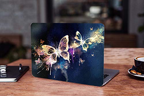 Image of GalaxsiaTM Butterfly D16 Vinyl Laptop Skin /Sticker /Cover /Decal Compatible for Any 13 inch-13.3 inch Inches Laptop (Hp /Dell /Sony /Acer /Lenovo /Asus. Etc) Or Notebook.
