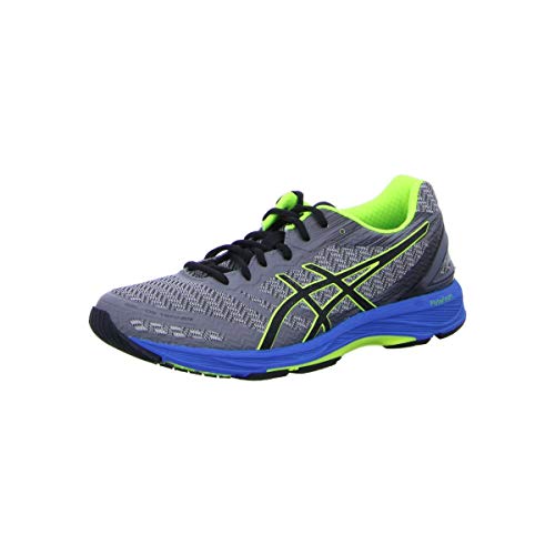 Asics Gel DS Trainer 22 Zapatillas de Deporte, Hombre, Gris (Carbon/Black/Safety Yellow), 40 EU (6 UK)