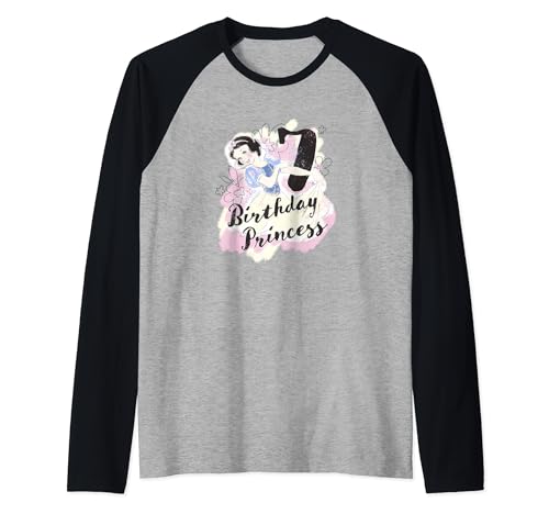 T-shirt Blanche-Neige vêtement fête pour anniversaire fille 7 ans