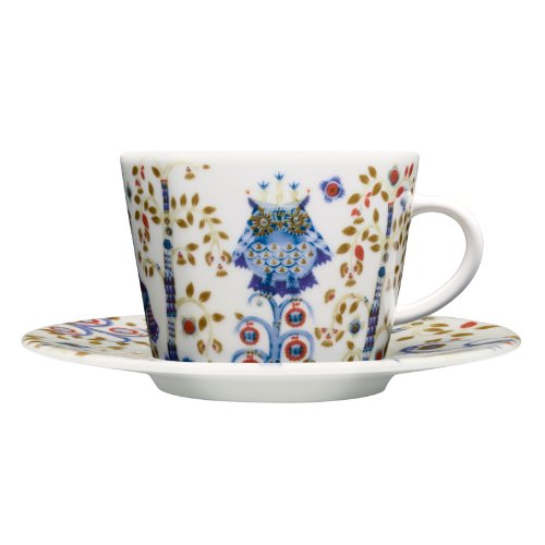Iittala Taika Coffee/Tea Cup & Saucer, White