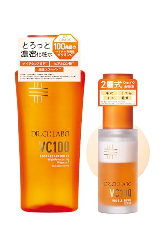 ドクターシーラボ 化粧水285mLと28mL 美容液27mL ３本セット 楽天市場】【公式】 New VC 100 エッセンス ローション EX V