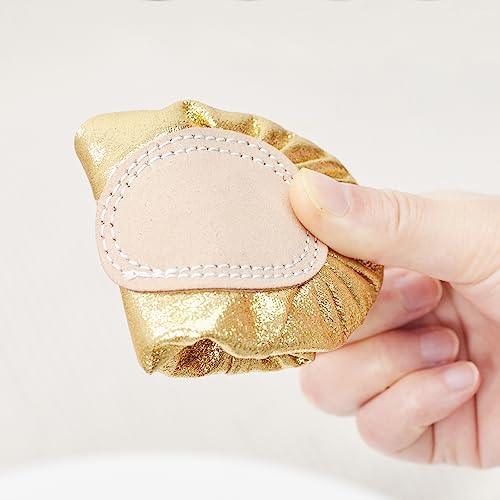 Phineein Girls Ballet Shoes for Girls Split-Sole Toddler Glitter Flats for Kids Dance3