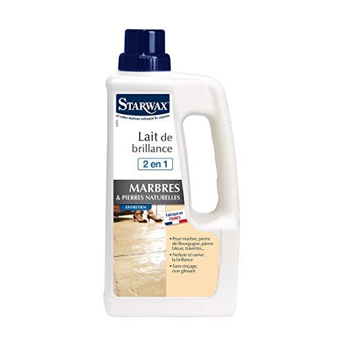 STARWAX Lait de Brillance 2en1 Marbre/Pierres Naturelles 1L