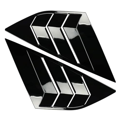 Persiennes de fenêtre latérale finition premium ABS pour Focus MK3 12-18