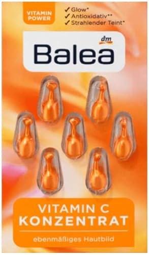 Balea Concentrate Vitamin C, 3 X 7 Capsules (21 Applications) #TOP11