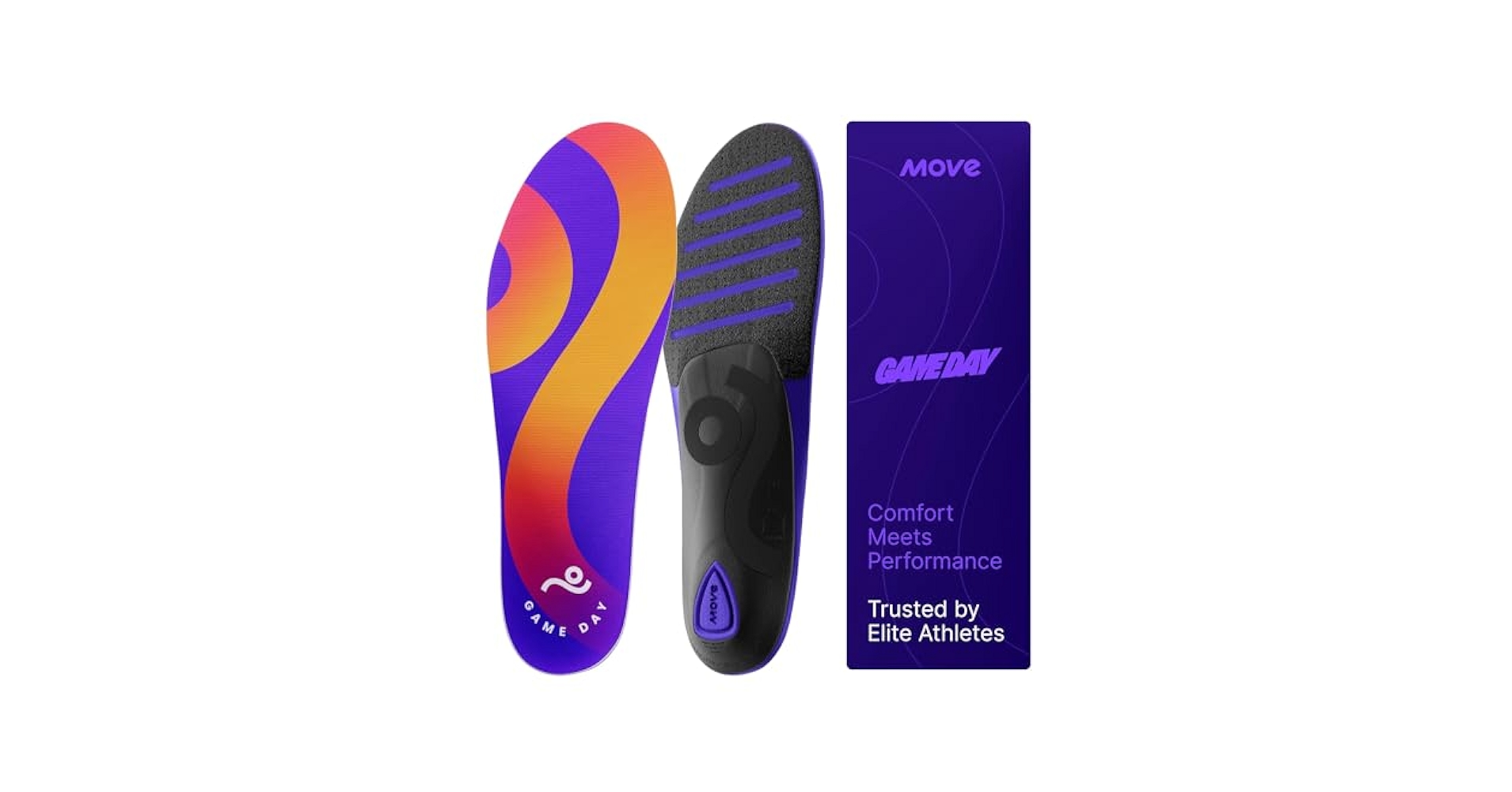 新品未使用　Move game day 26〜26.5インソール Amazon.com: MOVE Game Day - All-Purpose Support Insoles