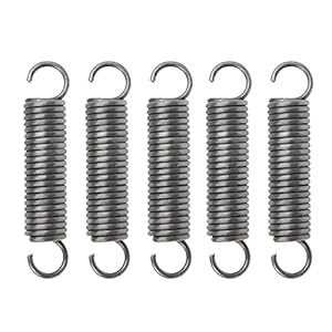 Emagtech Zugfeder Doppelhaken Feder, 5 Stück