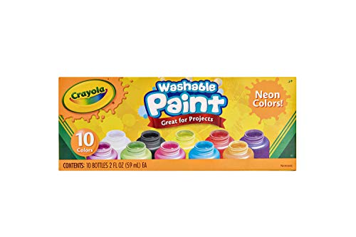 Preisvergleich Produktbild Crayola Washable Neon Paint 2oz 10 / Pkg