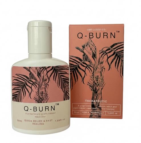 Image of Generic,Q-BURN: Burn oil, Qburn, medicated oil that soothes the excruciating pain of burn wounds, heals without leaving scars, prevents wound infection, 100% natural