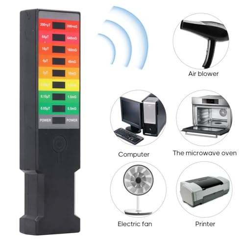 Medidor EMF Digital Portátil para Radiación Electromagnética miniatura 4