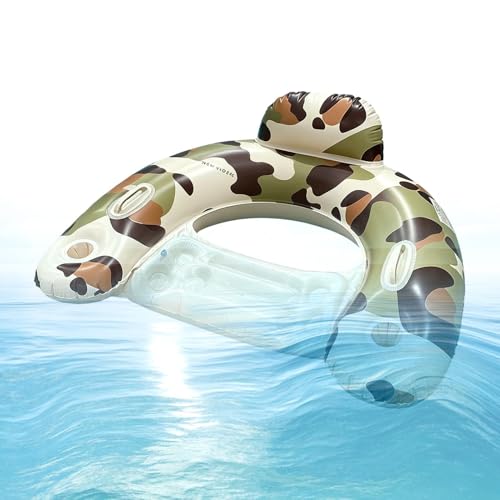 Bouées gonflables de piscine pour adultes avec appui-tête