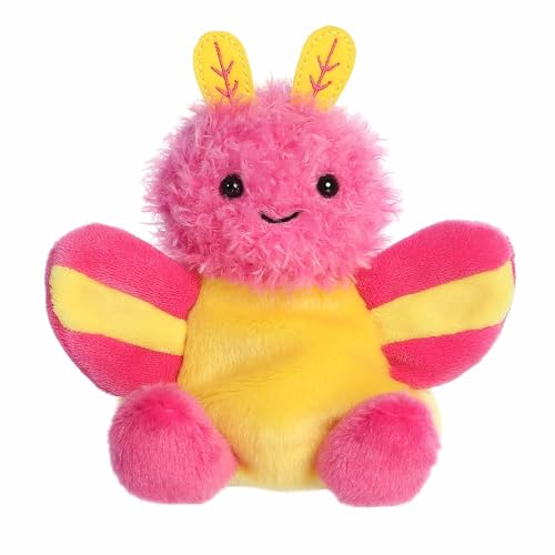 Aurora® Adorable Palm Pals™ Astrid Rosy Maple Moth™ Stuffed Animal - Fun Collectible Plush for Kids and Adult Collectors - Perfect for Decorating Rooms and Birthday Gifts - Pink 5 Inches