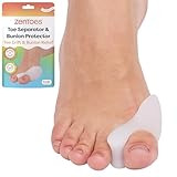 ZenToes Bunion Protector with Attached Toe Separator, Pack of 4