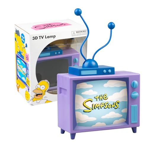 Grupo Erik Lampara The Simpsons - Lampara Luz LED pared para Habitacion Gamer (Setup Gaming), USB o Pilas | Decoracion habitacion : Los Simpsons Regalos, Regalo Friki 17x25x12cm