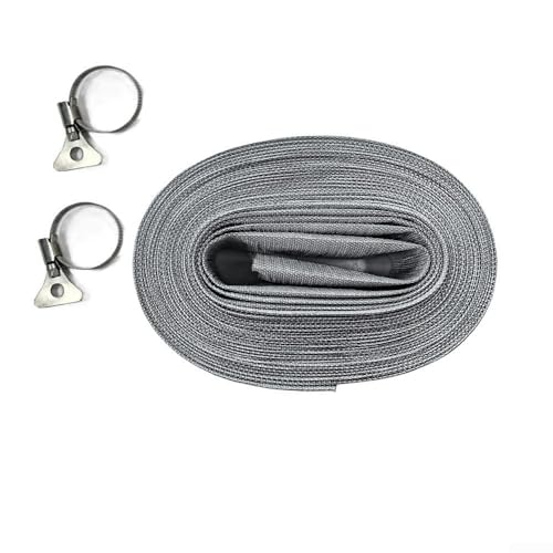 Tuyau plat Karcher textile 10m transfert eau haute pression et kit colliers de serrage - 6