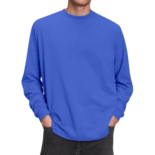 GDGTBNH Chaqueta Neopreno Hombre Chandal Hombre Completo Algodon Sudadera Pray Hombre Jerseis Navidad Hombre Jersey Hombre Chalecos Hombre Sudadera Anime Hombre Sudadera Sin Capucha Azul M