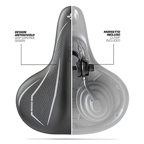 Sella per Bici Uomo e Donna, City Bike Evo