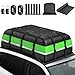 Produktbild Dachbox Autodachbox (21Kubik) 1000D Wasserdicht Oxford Dachbox, 4-Wege Reißverschluss 595L Reisevolumen Familienurlaub & Camping Mit 6 Türhaken, 2 Code-Schlössern & Anti-Rutschmatte
