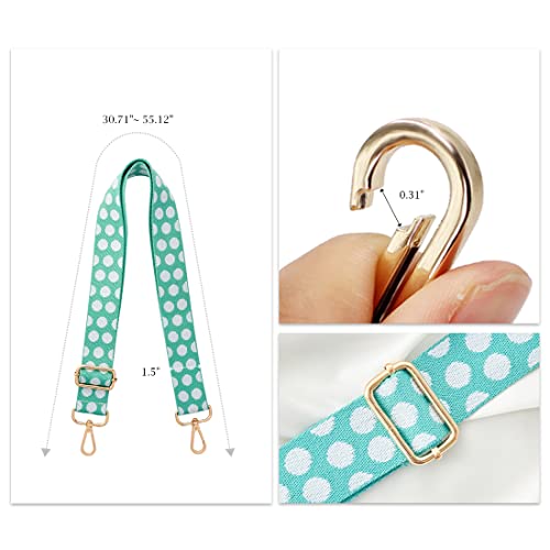 Image of TANOSII Wide Purse Strap Adjustable Replacement Shoulder Crossbody Strap Handbag Strap