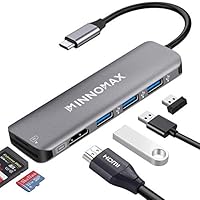 Algopix Similar Product 12 - INNOMAX USB C Hub MacBook Pro USB C