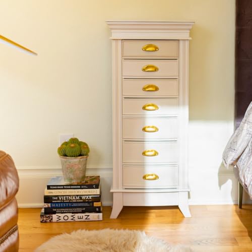 Hives And Honey 9006-561 Alexa Jewelry Armoire, White thumb #5