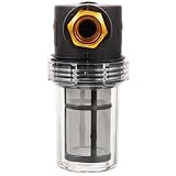 DOITOOL Hochdruckreiniger Einlassfilter 3/4 Eu Standard Gartenschlauchfilter Sedimentfilter für Garten und Waschmaschine