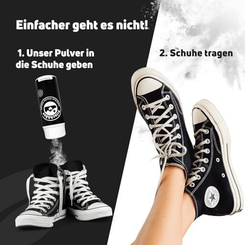 Schuhdeo Kumpelkeime Frischkäse Black Edition