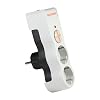 Tunçmatik Tsk19021 Current Protective Sockets, White, 2-Piece 1050 Joules