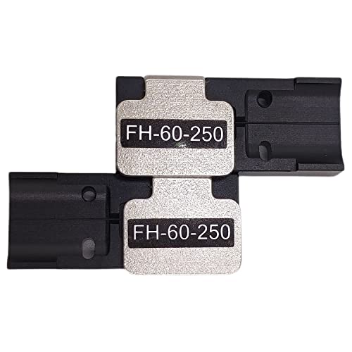 BATTEMALL (One Pair) Fiber Holder Sheath Clamps Fixlure Chucking Jigs FH-60-250 for Fujikura Single Core Fusion Splicer FSM-60S FSM-80S FSM-22S