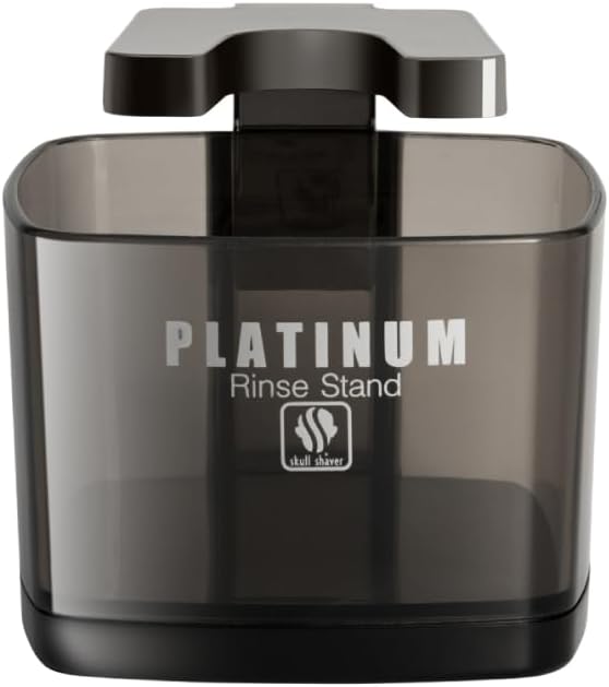 Skull Shaver Platinum Rinse Stand, suporte para enxágue de barbeadores